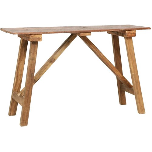  Konzolni stol 130 x 40 x 80 cm od mije&scaron;anog recikliranog drva Cijene