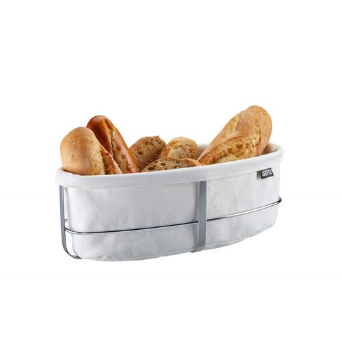 Gefu OVAL BREAD BASKET WHITE BRUNCH G-33661 Slike
