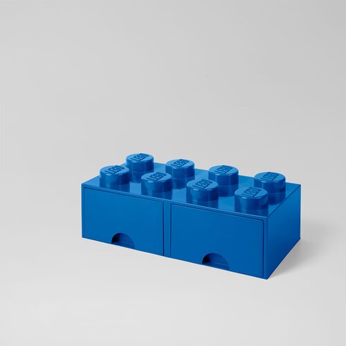 Lego Temno modra škatla za shranjevanje z 2 predaloma LEGO® Cene