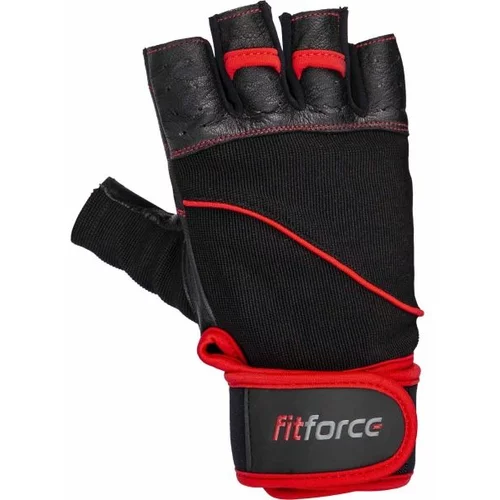 Fitforce FERAL Ženske fitness rukavice, crna, veličina
