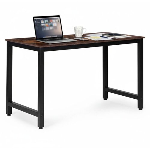 ModernHome Radni sto za računar 120 &amp;times; 60 cm, starinski orah &amp;ndash; Slike
