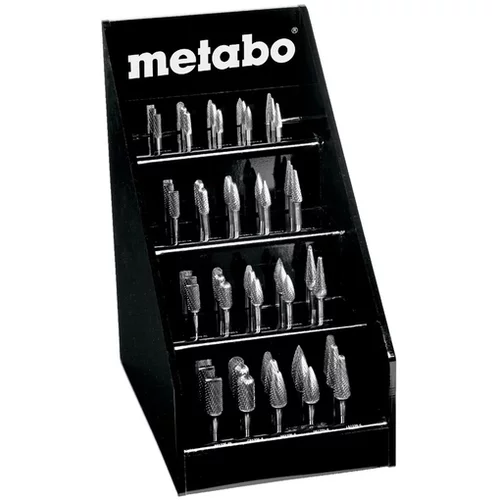 Metabo 40-delni set rezkarjev s stojalom 628405000
