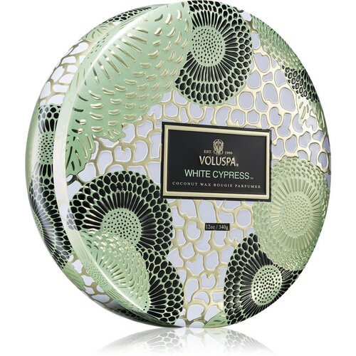 VOLUSPA Japonica Holiday White Cypress dišeča sveča v pločevinki 340 g Cene