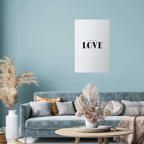  Plakat - Simple Love 29.7x42 Bez okvira Cijene