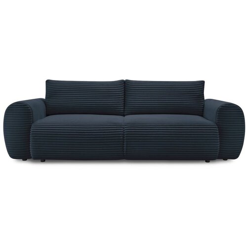 Bobochic Paris Tamno plava sklopiva sofa od samta 257 cm Lucien &amp;ndash; Slike