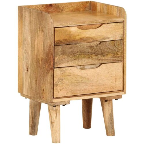  Nočna omarica iz trdnega mangovega lesa 40x30x59,5 cm Cene