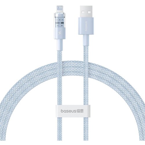 Baseus Gem USB to IP 2.4A fast charging cable 1 m Blue Slike