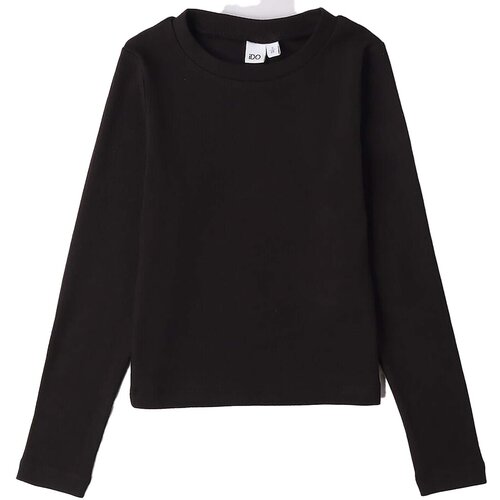 Ido Majice z dolgimi rokavi Girocollo Ml Črna Cene