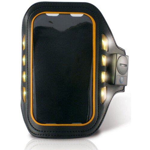  &amp;Scaron;portna zapestnica z LED KSIX 4&amp;quot; Črna Neopren Slike