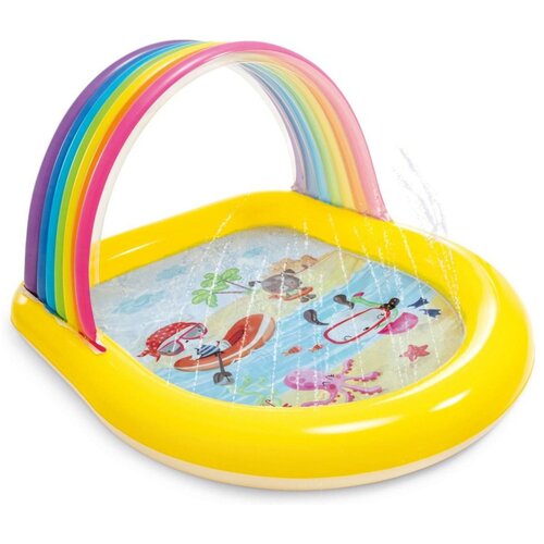 Intex bazen Duga s raspr&amp;scaron;ivanjem vode 2+ (1 .47mx1.30mx86cm) Slike
