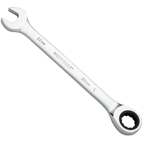 Max Power MAXPOWER 22 mm kombinirani ključ z 72-zobno ragljo, 12-kraki zobni&amp;scaron;ki ključ, kovan in toplotno obdelan kromiran V jeklo, metričen, kromiran, (22148669) Slike