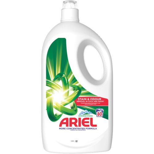 Ariel tečni deterdžent Mounatin Spring 3.6 l, 80 pranja Cene