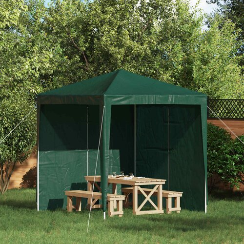  Zid &scaron;atora za zabavu 2 pcs Zelena 200 x 195 cm PE i čelik Cijene