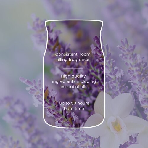 Yankee Candle Lavender Vanilla di&amp;scaron;eča sveča 268 g Slike