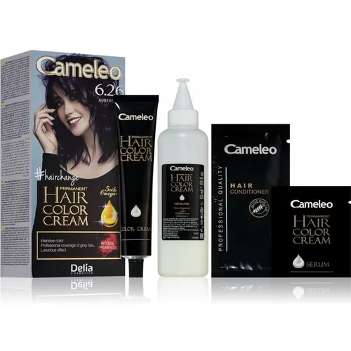 Cameleo Omega permanentna barva za lase odtenek 6.26 Aubergine