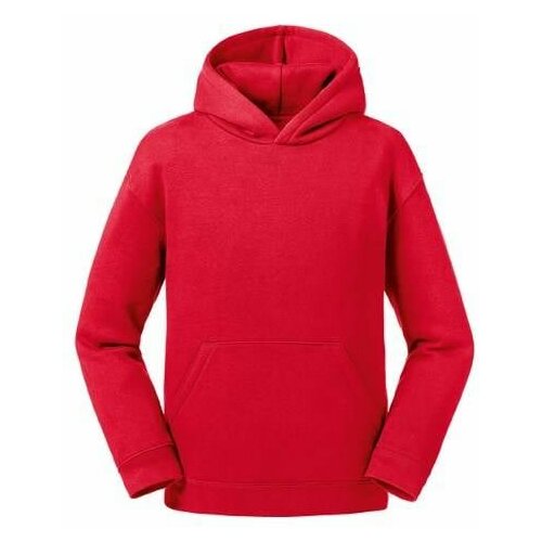 RUSSELL Red Authentic Hooded Sweatshirt for Children Cene