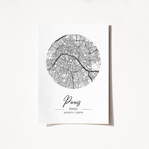 Wallity Poster France Paris-2068, 42x59,4 cm Cene