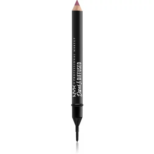 NYX Professional Makeup Dazed & Diffused Blurring Lipstick ruž za usne u olovci nijansa 05 - Roller Disco 2.3 g