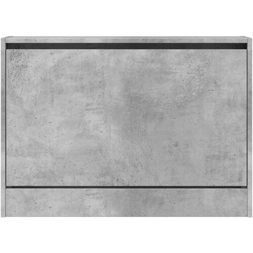 Ormarić za cipele boja betona 80x21x57 cm konstruirano drvo Slike