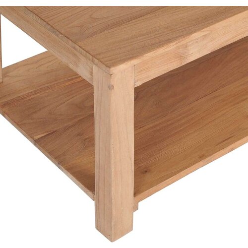 vidaXL Stolić za kavu 100 x 50 x 40 cm od masivne tikovine Cene
