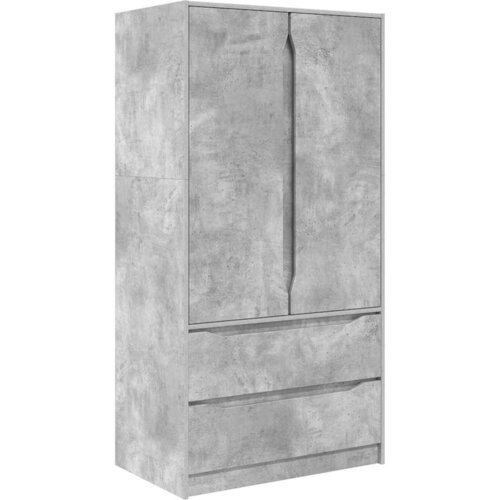 vidaXL Kopalni&scaron;ka omarica s predalom Betonsko siva 79,5 x 49 x 156 cm, (5000092589) Cene