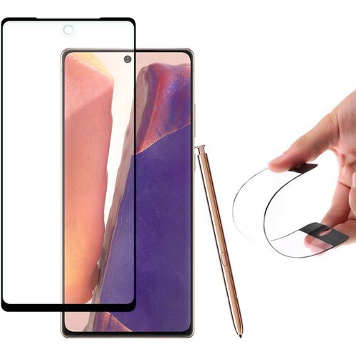 Full Cover Flexi Nano hibridni za&scaron;titnik zaslona s okvirom za Samsung Galaxy Note 20 crna Cene