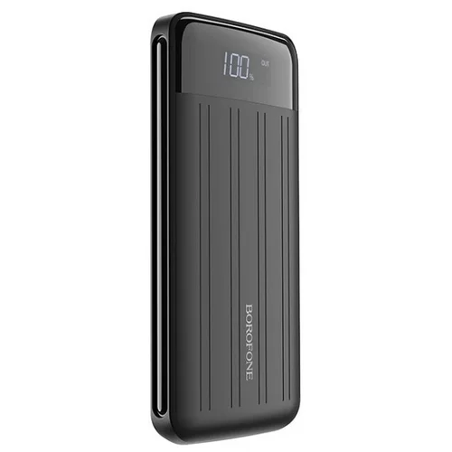 Borofone prenosna baterija T21A powerbank 20000 mAh 2x USB črn