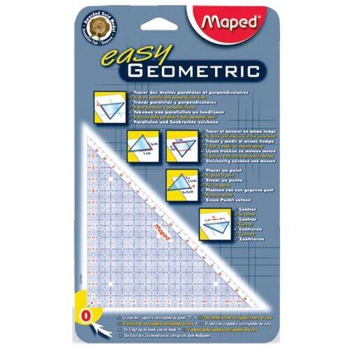 Maped Geo trikotnik Easy Geometric Cene