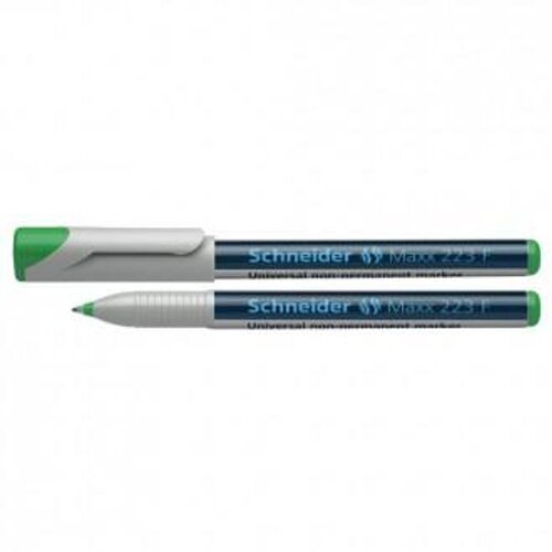 Schneider Flomaster OHP nepermanentni F zeleni S112304 Slike