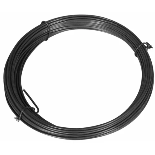 vidaXL Vezna žica za ograjo 25 m 1,4/2 mm jeklo sive barve