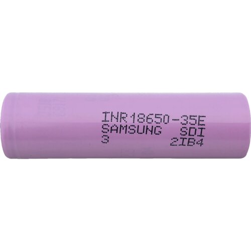 Samsung akumulatorska baterija 18650, 3.7V, 10A, 3500mAh, Ljubičasta Slike