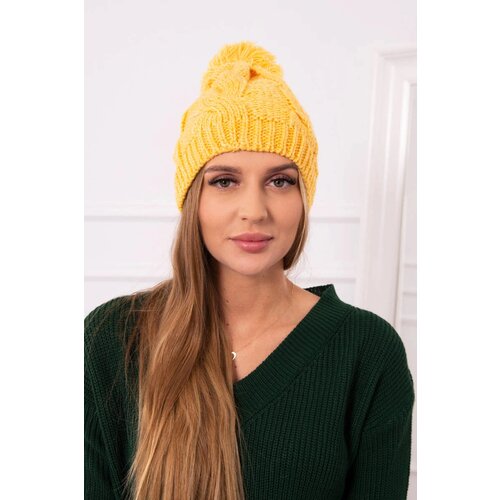 Kesi Cap with fleece Stefania K278 yellow Cijene