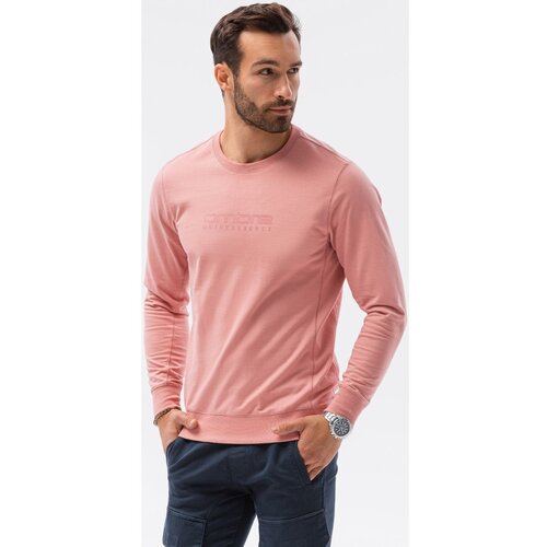 Ombre Puloverji Mo&amp;scaron;ki pulover (B1160PINK) pisana Slike