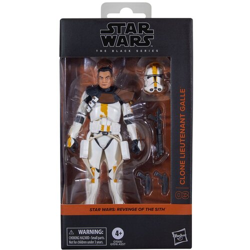 Hasbro Akcijska figura Star Wars Epizoda III Črna serija Klon poročnik Galle 15 cm, (5000077649) Cene