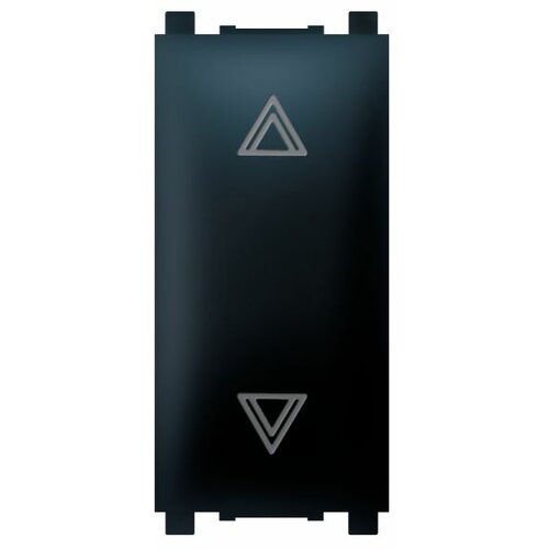 Aling Conel taster sklopka za roletne 10AX 250V~ 1M Experience crna soft Slike