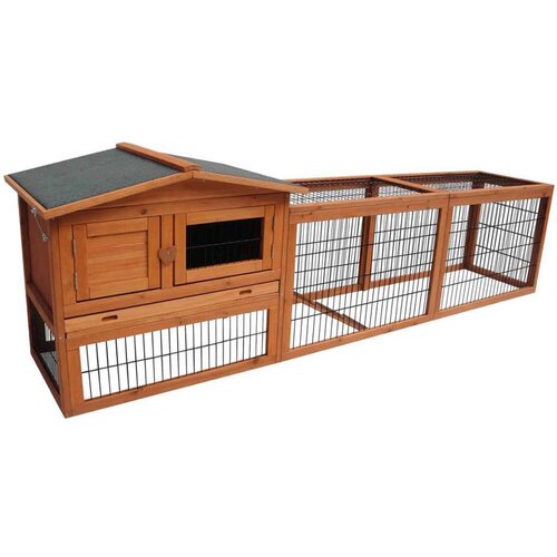 Flamingo kavez za zečeve Sunshine Jumbo 230 x 53 x 70 cm 200076 Slike