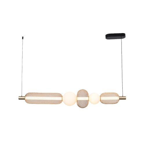 Zuma line MD2596-5B-3BGT - led luster na sajli sarr 27W/230V 3000-5700K zlatni + daljinski upravljač Slike