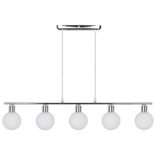 Candellux Lighting Visilica u srebrnoj boji sa staklenim sjenilom 10x82 cm Oden - Slike
