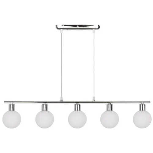 Candellux Lighting Visilica u srebrnoj boji sa staklenim sjenilom 10x82 cm Oden -