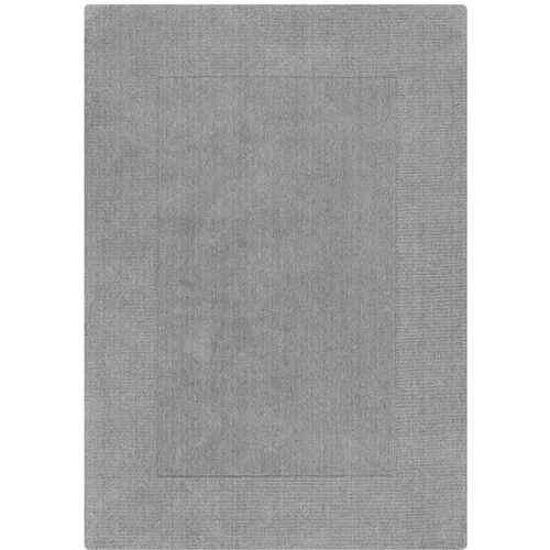 Flair Rugs Sivi vuneni tepih 200x290 cm –