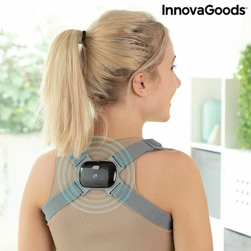 InnovaGoods Punjivi pametni pojas za držanje tijela s vibracijama Viback