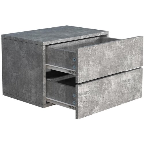 MID.YOU Nočna Omarica Usal L 45, Beton Slike