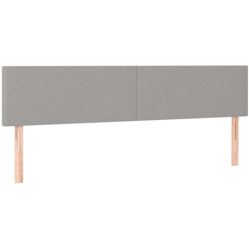  Box spring s madracem svjetlosiva 160x200 cm tkanina Slike