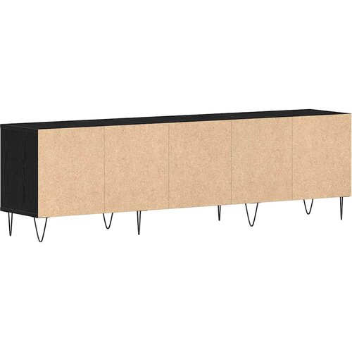  ormar 150 x 30 x 44,5 cm Crni hrast Konstruirano drvo Slike