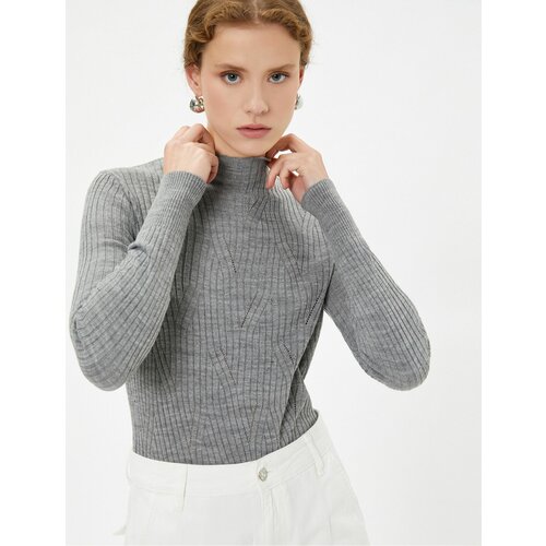 Koton Half Turtleneck Sweater Knitwear Slim Fit Slike