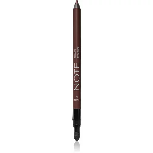 Note Cosmetique Smokey Eye Pencil vodoodporni svinčnik za oči 04 Copper 1,2 g