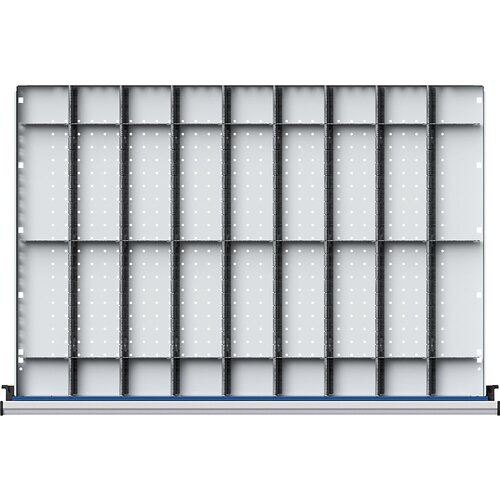 ANKE Komplet razdelilnikov za predale ŠxG 900 x 600 mm, delitev 1/9, za višino sprednjega dela 60 mm Cene