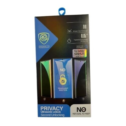 Samsung S24/S25 Privacy za&amp;scaron;titno staklo- 9H Ultrasonic unlock ( 95725 ) Slike