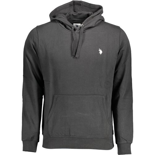 U.S. Polo Assn. US POLO SWEATSHIRT WITHOUT ZIP BLACK MAN Slike
