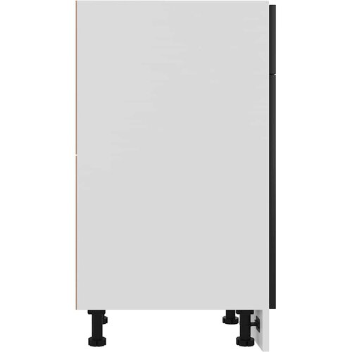  s donjim ladicama &amp;quot;Lyon&amp;quot; Crni 40x46x81,5 cm Konstruirano drvo Slike